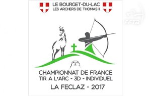 CHAMPIONNAT DE FRANCE - Tir 3D Individuel 2017 (18 août - 20 août 2017)