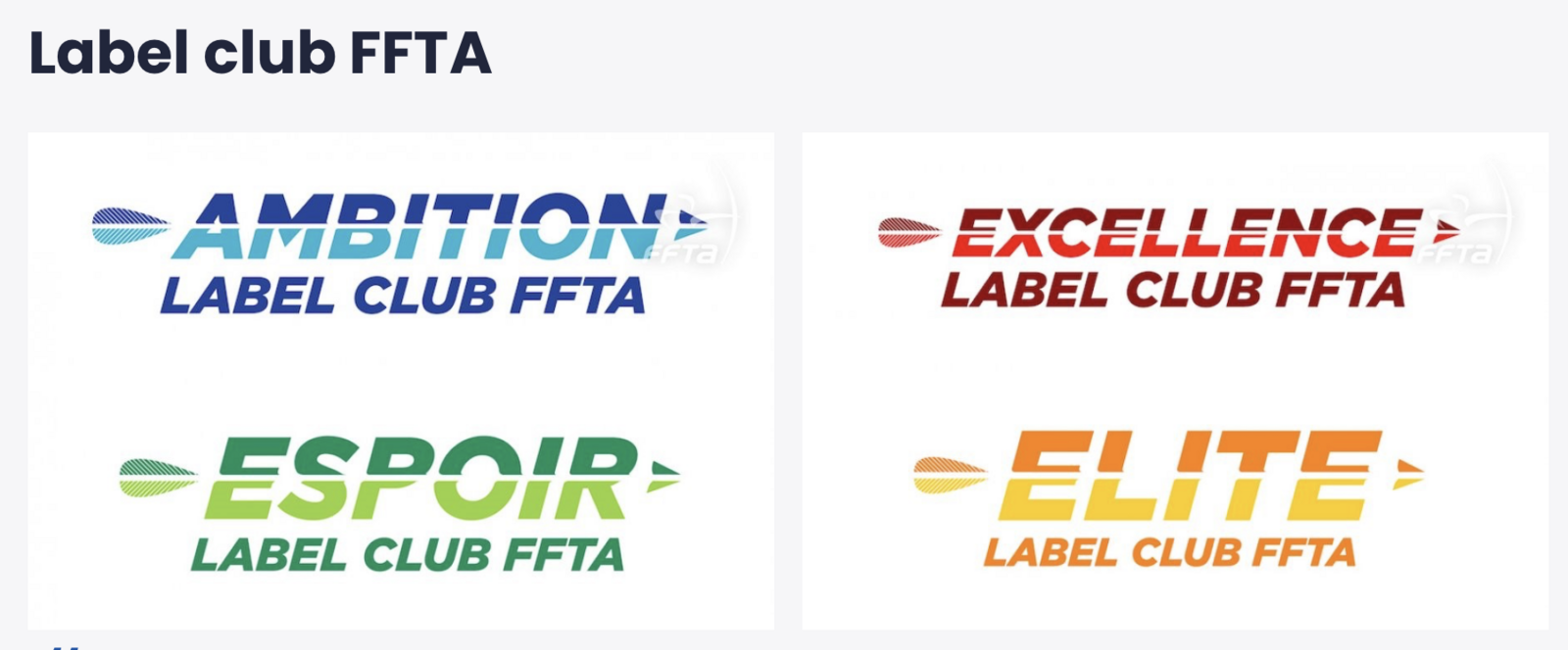 Campagne labellisation et certifications des clubs