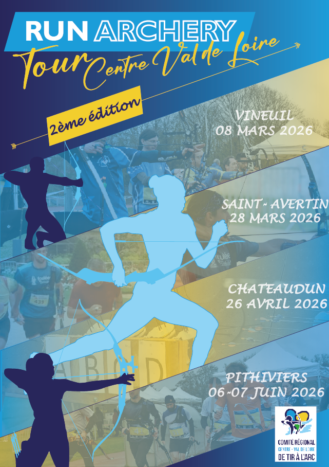 1ère Manche du Run Archery Tour Centre Val de Loire