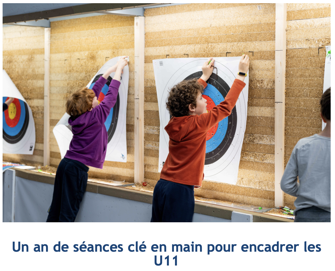 Un an de séances clé en main pour encadrer les U11