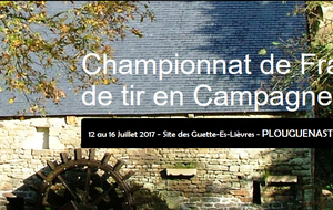 CHAMPIONNAT DE FRANCE Campagne 13-16 juillet 2017