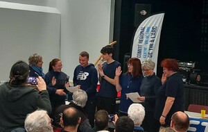 Prestation de serment de nos nouveaux arbitres.