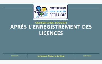 Instances et encadrants