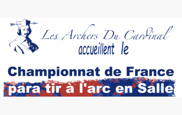 CHAMPIONNAT DE FRANCE PARA tir à l'arc à Richelieu 7 et 8 mars 2026