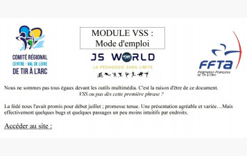 Une aide pour le module VSS (violences sexistes et sexuelles)