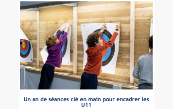 Un an de séances clé en main pour encadrer les U11