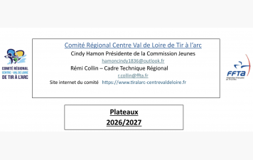1er plateau régional jeunes à Selles sur Cher