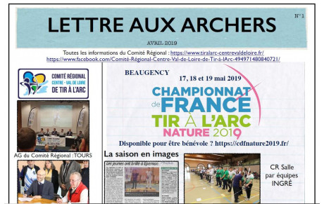 Lettre aux archers N° 1