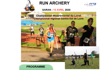 Run Archery Saran 13 Avril 2020
