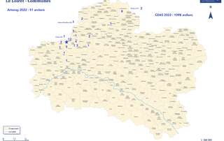 Cartes du Loiret
