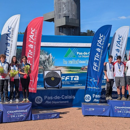 France Campagne 2026 Parc d'Olhain - podiums U18 BB